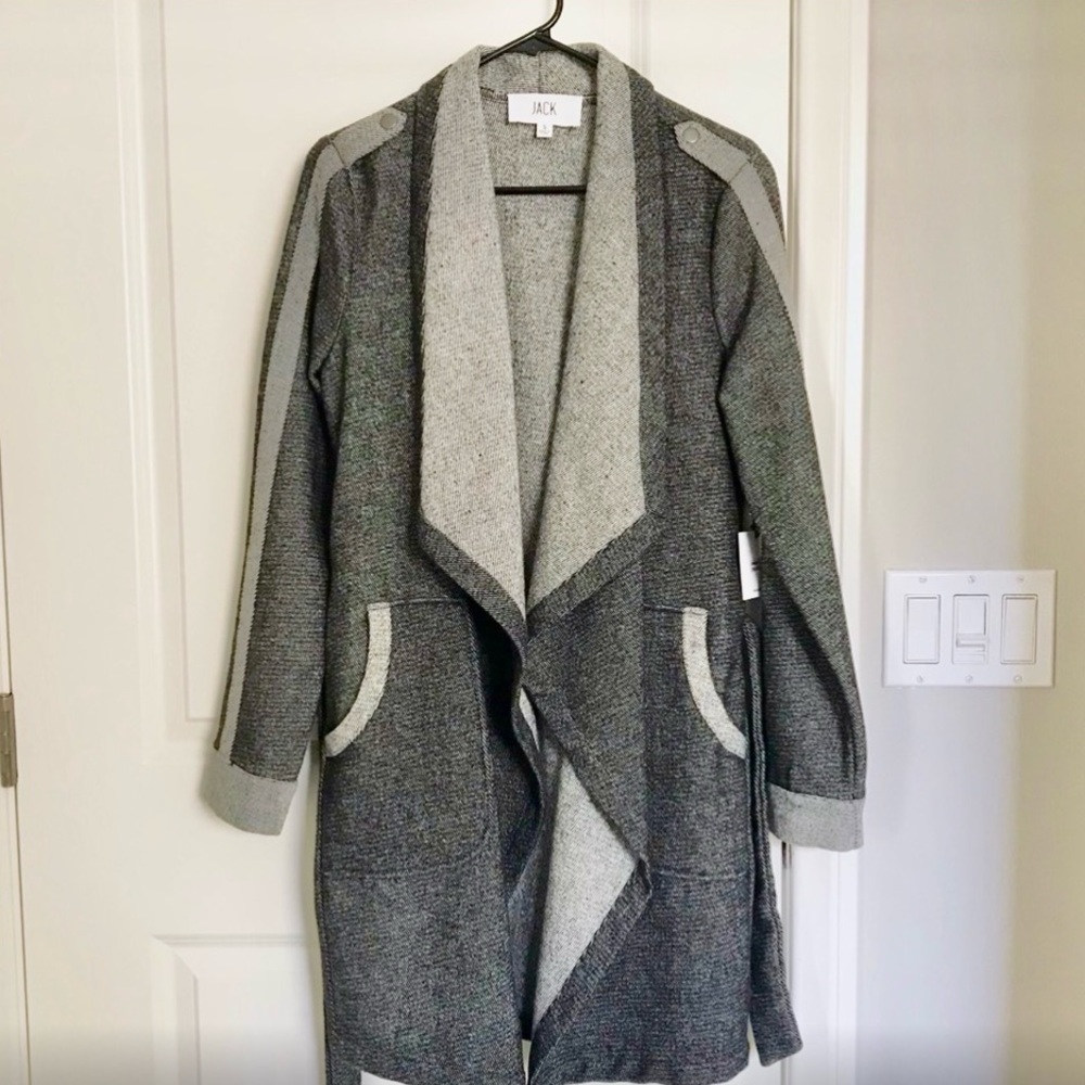 NWOT Long Spring/ Fall coat by Jack BB Dakota